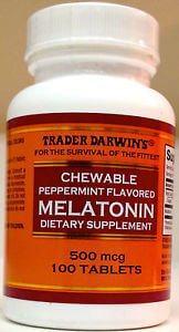 cavities and chewable melatonin tablets