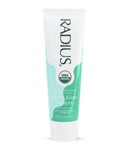 Radius toothpaste tube